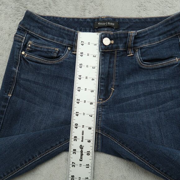 White House Black Market Jeans Womens Size 4R Low-Rise Boot Leg Denim 32" Inseam - Picture 8 of 16